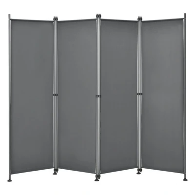 Abbildung von pro.tec Paravent, »Modica« Trennwand Outdoor Sichtschutz 170x215cm Mittelgrau