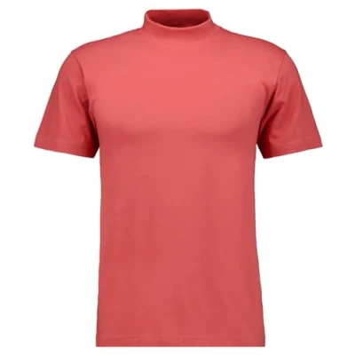 Abbildung von RAGMAN Herren Stehkragenshirt Kurzarm M, Lachs 540