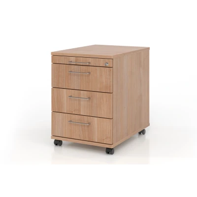 Abbildung von Hammerbacher Rollcontainer AC30 BS Nussbaum