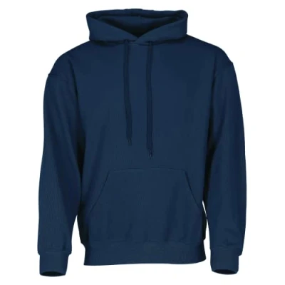 Abbildung von Fruit of the Loom Classic Kapuzen Sweat, Farbe:Navy + GRATIS MyShirt Stoffbeutel, Größe:4XL