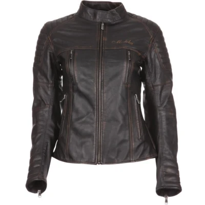 Abbildung von Modeka Kalea Damen Lederjacke (Black,38)