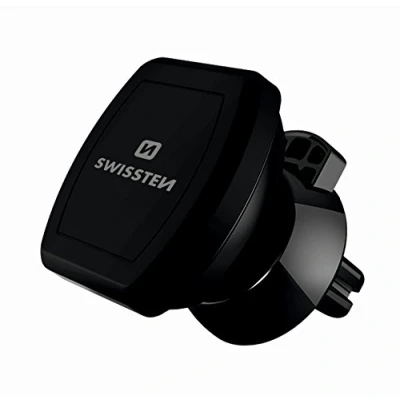 Abbildung von SWISSTEN Magnet Auto Lüftung Handyhalterung mit sehr starken Magneten, Autohandyhalterung universal für iPhone 7 / 6s 6 5s 5, Samsung Note 8 Galaxy S6 u. jedes andere Smartphone oder GPS Gerät