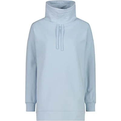 Abbildung von CMP Stretch Fleece Pullover für Damen, Kristallblau, D34