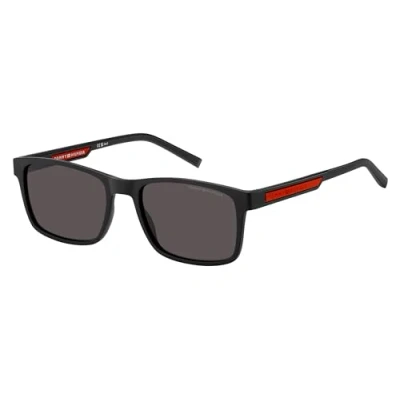 Abbildung von Tommy Hilfiger Herren Th 2089/S Sonnenbrille, Matt Schwarz/Grau, 56