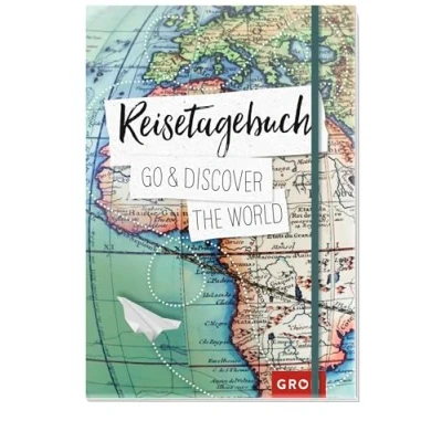 Abbildung von groh Verlag Notizbuch Reisetagebuch Go &amp; discover the world