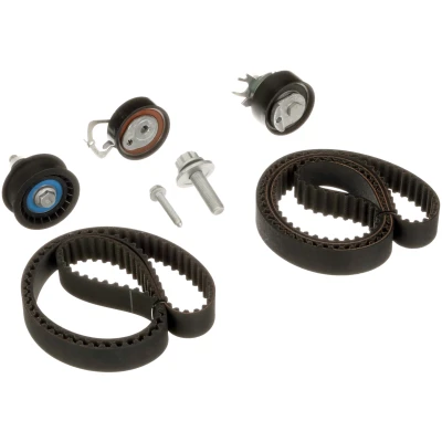 Abbildung von GATES K045565XS Zahnriemensatz ohne Wasserpumpe VOLKSWAGEN: Golf 5 Schrägheck, Polo IV V SKODA: Octavia 2 Combi
