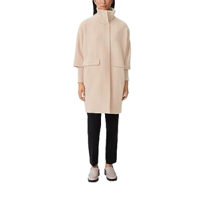 Abbildung von comma MIT Stehkragen Klassischer Mantel, Damen, Größe: 42, Beige