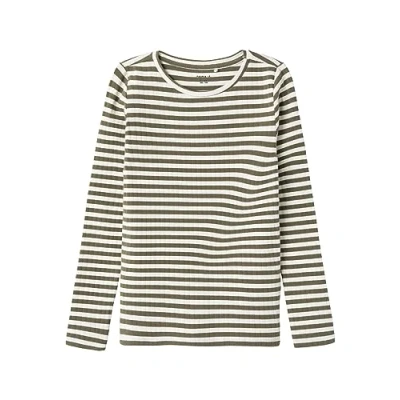 Abbildung von Name it Strickpullover für Kinder, Größe: 122/128, Deep lichen green