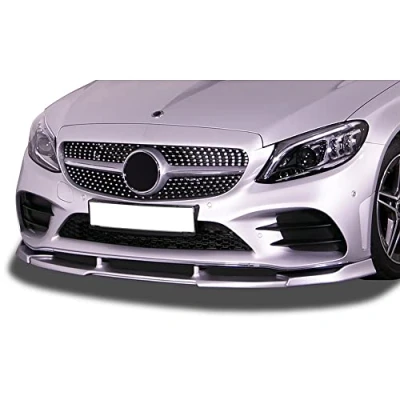 Abbildung von Frontspoiler Vario X kompatibel mit Mercedes C Klasse W205 AMG Line FL 2018 (PU)