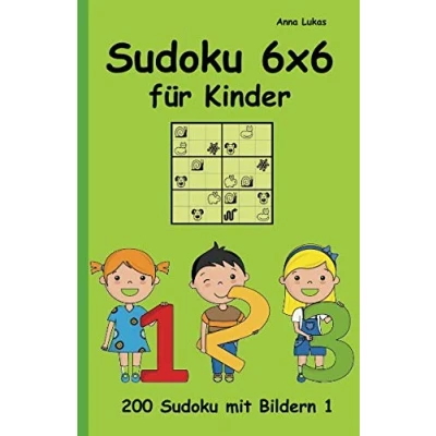 Abbildung von Sudoku 6x6 für Kinder: 200 mit Bildern 1