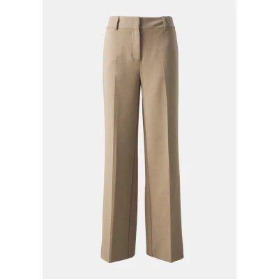 Abbildung von Selected Femme Gewebte Stoffhose, Damen, Größe: 40x32, Camel