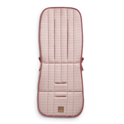 Abbildung von Elodie Details Universelle Kinderwagen Sitzauflage Wendbar Gepolstert und Waschbar Einlage CosyCushion Buggy Auflage Embroidery Anglaise Pink
