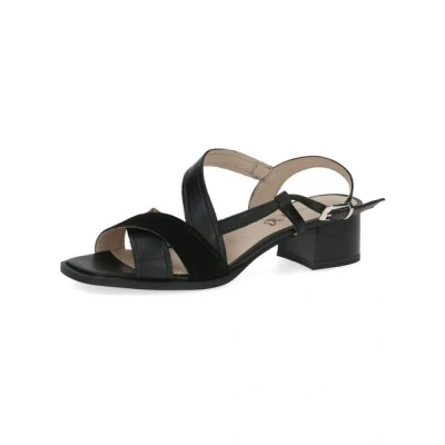 Abbildung von Caprice Riemensandalette, Damen, Größe: 37, Black comb Schuhe