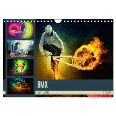 Abbildung von BMX My Life (Wandkalender 2025 DIN A4 quer), CALVENDO Monatskalender