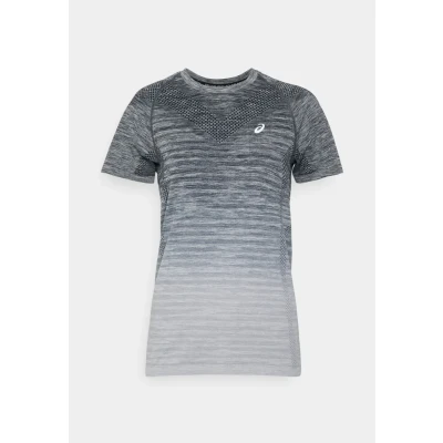 Abbildung von Asics Seamless SS Sport Tshirt, Damen, Größe: Large, Carrier grey/glacier grey