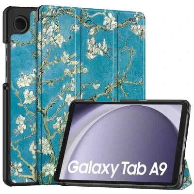 Abbildung von Design Trifold Klapphülle für das Samsung Galaxy Tab A9 Green Plant