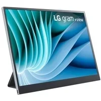 Abbildung von LG gram +View 16MR70, 16 Zoll für Portable Monitor, mit USB Typ C, 45 W Power Delivery