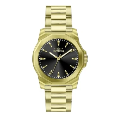 Abbildung von Invicta Herren Analog Quarz Uhr mit Edelstahl Armband 46839