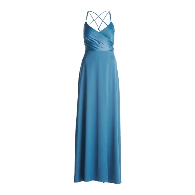 Abbildung von Vera Mont MIT Vausschnitt Ballkleid, Damen, Größe: 32, Shiny bluestone