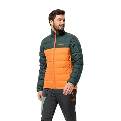Abbildung von Jack Wolfskin Ather Daunenjacke, Herren, Größe: Large, Dragon fire