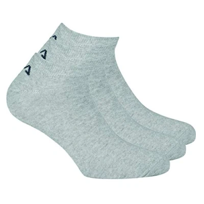 Abbildung von Fila Invisible 3 PACK Socken, Herren, Größe: 39 42, Grey