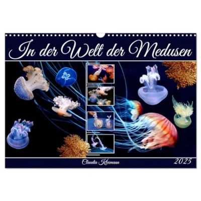 Abbildung von In der Welt Medusen (Wandkalender 2025 DIN A3 quer), CALVENDO Monatskalender