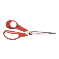 Abbildung von Fiskars Universalschere für Linkshänder, Scherenlänge: 21 cm, Qualitätsstahl/Kunststoff, Classic, 1000814