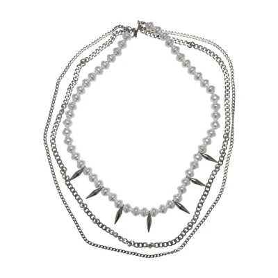 Abbildung von Urban Classics Halskette silvercoloured, Größe: One Size, Silver coloured