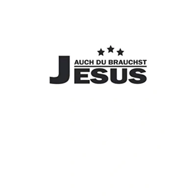 Abbildung von Auch du brauchst Jesus: Notizbuch mit christlichem Spruch Liniert A5 120 Seiten