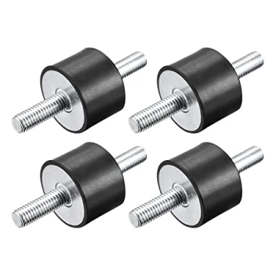 Abbildung von 4*M8*23 Antivibrationsisolation Gummilager Bootsspulen Stoßdämpfer, Gummipuffer Vibrationsisolator, Luftkompressor Pumpe, Anti Vibration, Gummihalterung, Stoßdämpfer (VV30*20)