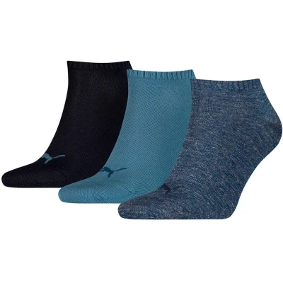 Abbildung von PUMA Unisex Sportsocken Invisible 3p Socken, Denim Blue, 35 38 EU