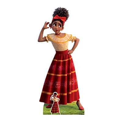 Abbildung von STAR CUTOUTS SC4109 Dolores Encanto Karton Ausschnitt in Lebensgröße mit gratis Mini Party Dekoration und Geschenk