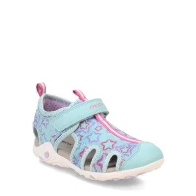 Abbildung von Geox J Whinberry G Sandal, Aqua/Lilac, 38 EU