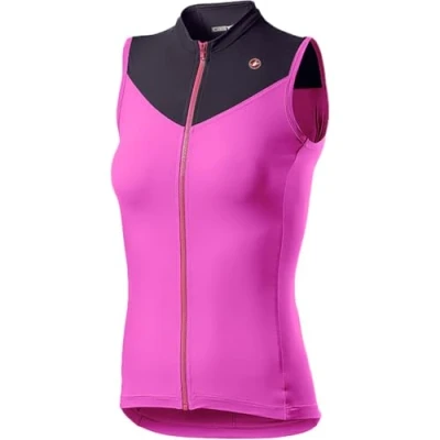 Abbildung von CASTELLI Women&#039;s Solaris Sleeveless Jersey Sweatshirt, Rot/Bordeaux, L