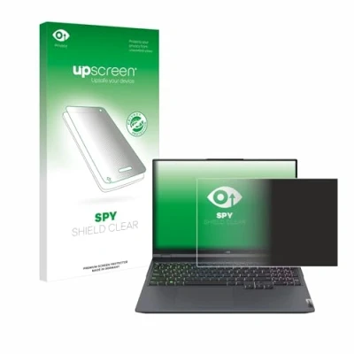 Abbildung von upscreen Anti Spy Blickschutzfolie für Lenovo Legion 5 Pro Privacy Screen Displayschutz Folie [Sichtschutz, Blaulichtfilter]