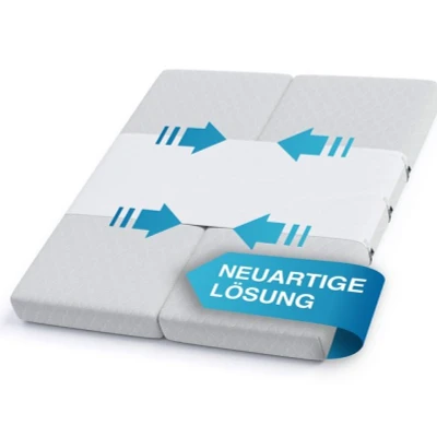 Abbildung von Matratzenkeil Liebesbrücke für Matratzen Briliantwerk, Innovative Lösung als Ritzenfüller / Bettbrücke