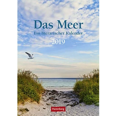 Abbildung von Literaturkalender Das Meer Wochen Kulturkalender 2023. Stimmungsvoller Foto Wandkalender mit Meeresansichten, die Dichter inspirierten. Kalender literarischen Texten. 25x36 cm Hochformat