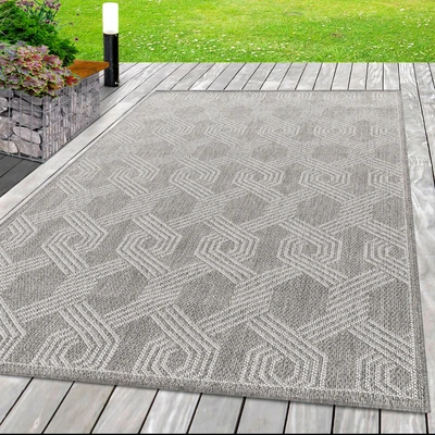 Abbildung von Ayyildiz Teppiche Teppich &quot;ARUBA 4904&quot;, rechteckig, Pflegeleicht, Modern, In und Outdoor geeignet