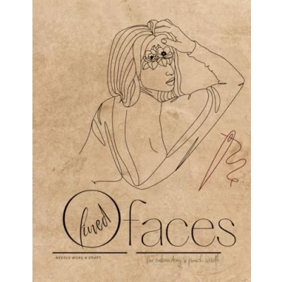 Abbildung von lined faces for embroidery &amp; punch needle: Needle Faces: more 200 Creative Projects (lines needle, Band 1)