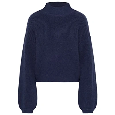 Abbildung von LEOMIA Women&#039;s Strick Pullover, Navy, M L
