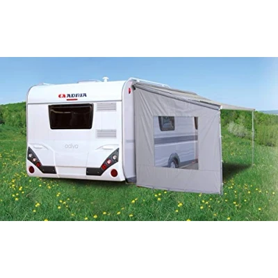 Abbildung von seitenwand Wohnwagen 212 x 230 cm Polyester grau