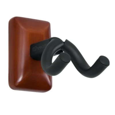Abbildung von Gator Frameworks GFW UKE HNGRMHG Wand Ukulele/Mandolinen Aufhänger mit Mahagoni Montageplatte