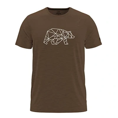 Abbildung von Forsberg Tshirt print, Herren, Größe: Small, Braun