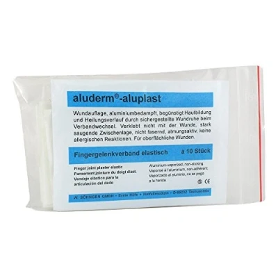 Abbildung von Aluderm Aluplast Elastisch Fingergelenkv 10 St