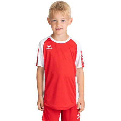 Abbildung von Erima Kinder Six Wings Teamsport Trikot, rot/weiß, 152