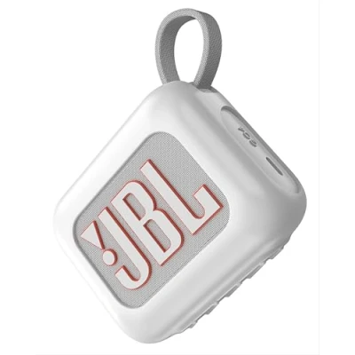 Abbildung von GIOPUEY Hülle Kompatibel mit JBL Go 4, Silikon Stoßfeste Schutzhülle, Ultradünn Case Cover, Kein Geruch, White