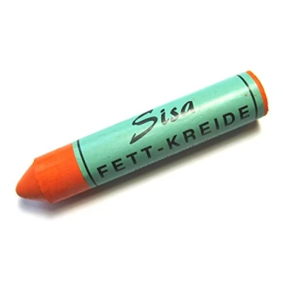 Abbildung von RAIDEX Fett Signierkreide SISA Farbe: orange Durchmesser: 17 mm Packung mit 12 Stück