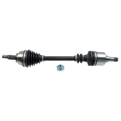 Abbildung von FEBI BILSTEIN 183826 Antriebswelle Vorderachse links mit Mutter RENAULT: Clio 3, Modus / Grand Modus, III Grandtour