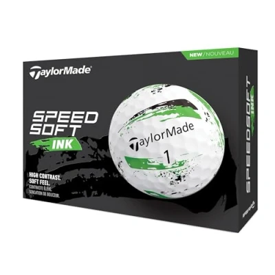 Abbildung von TaylorMade Speed Soft Golf Balls Ink Green