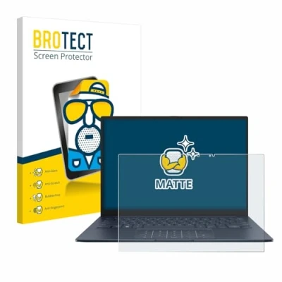 Abbildung von BROTECT Entspiegelungs Schutzfolie für ASUS ZenBook 14 OLED UX3405 Touch Matte Displayschutz Folie, Anti Reflex, Fingerprint